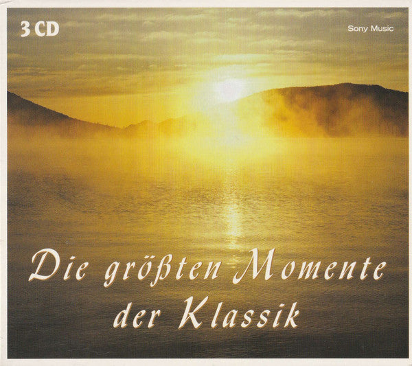 Various – Die Größten Momente Der Klassik - 3 Discs (Used) (Mint Condition)