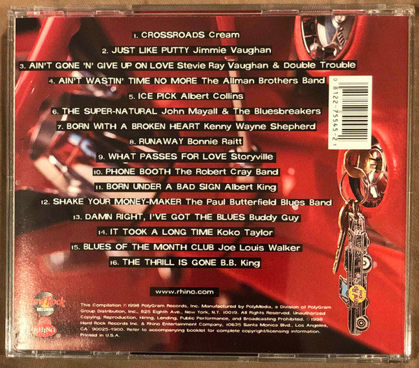 Various – Hard Rock Cafe: Modern Blues (Used) (Mint Condition) CD