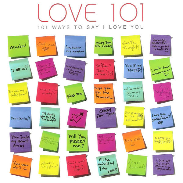 Various – Love 101 - 101 Ways To Say I Love You - 6 Discs (Used) (Mint Condition)