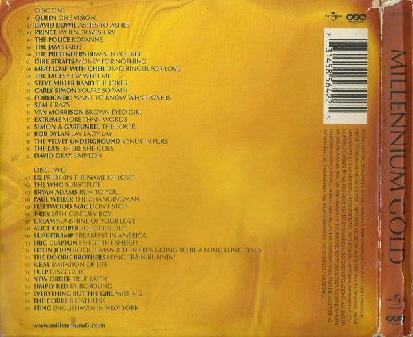 Various – Millennium Gold - 2 Discs (Used) (Mint Condition) CD