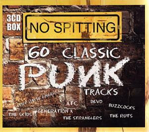 Various – No Spitting 60 Classic Punk Tracks 3 Discs (Used) (Mint Condition)