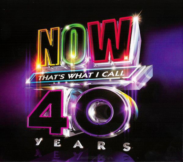 Various – Now That's What I Call 40 Years - 5 Discs (Used) (Mint Condition) CD