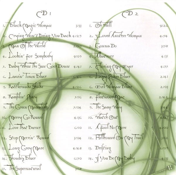 Various – Peter Green Songbook (A Tribute To His Work In Two Volumes) - 2 Discs (Used) (Mint Condition)