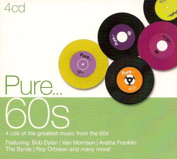 Various – Pure... 60s 4 Discs (Used) (Condition) CD