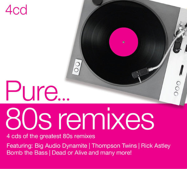 Various – Pure... 80s Remixes 4 Discs (Used) (Mint Condition)