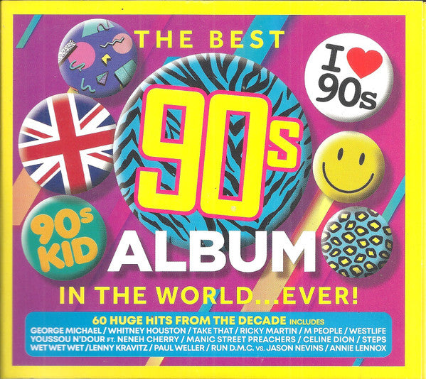 Various – The Best 90s Album In The World...Ever! 3 Discs (Used) (Mint Condition) CD