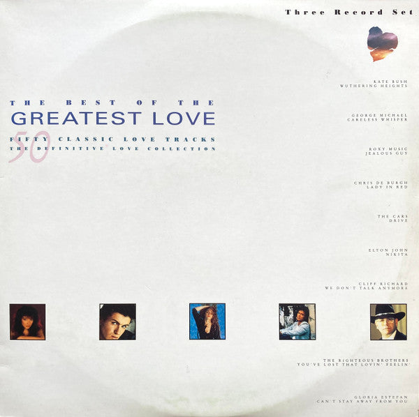 Various – The Best Of The Greatest Love 3 Discs (Used) (Mint Condition) Vinyl