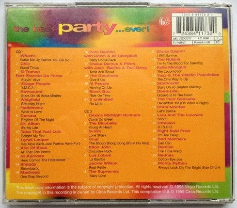 Various – The Best Party ...Ever! 2 Discs (Used) (Mint Condition) CD