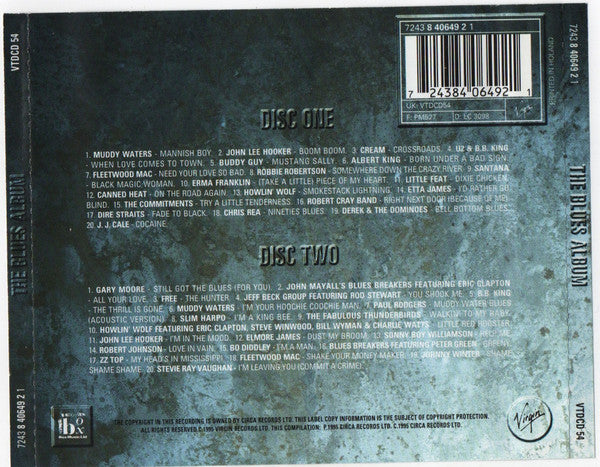 Various – The Blues Album 2 Discs (Used) (Mint Condition) CD