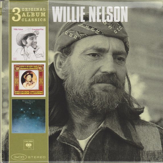 Willie Nelson - 3 Original Album Classics 3 Discs (Used) (Mint Condition) CD