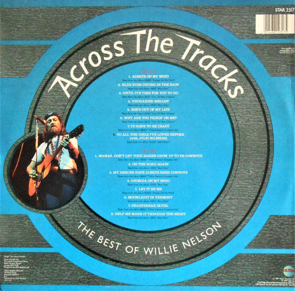 Willie Nelson - Across The Tracks (Used) (Mint Condition)  Vinyl