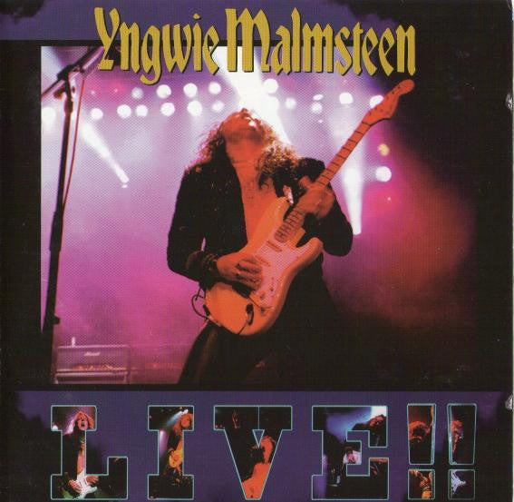 Yngwie Malmsteen – Live!! (Used) (Mint Condition) CD