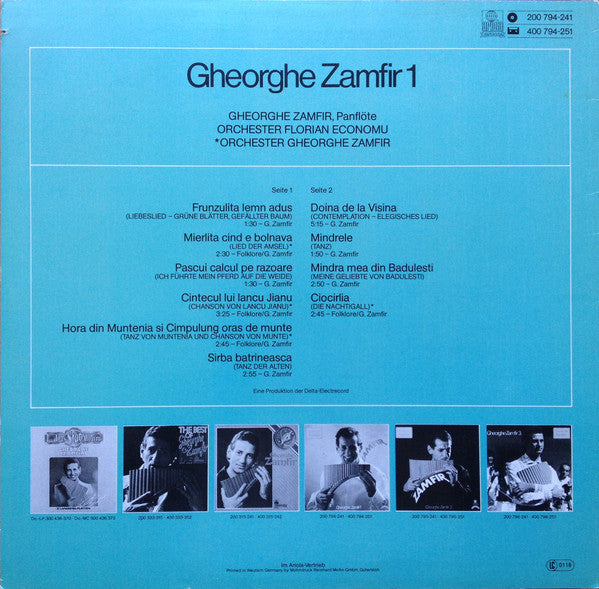 Zamfir* – Gheorghe Zamfir 1 (Used) (Mint Condition)