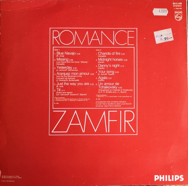 Zamfir* – Romance (Used) (Mint Condition)