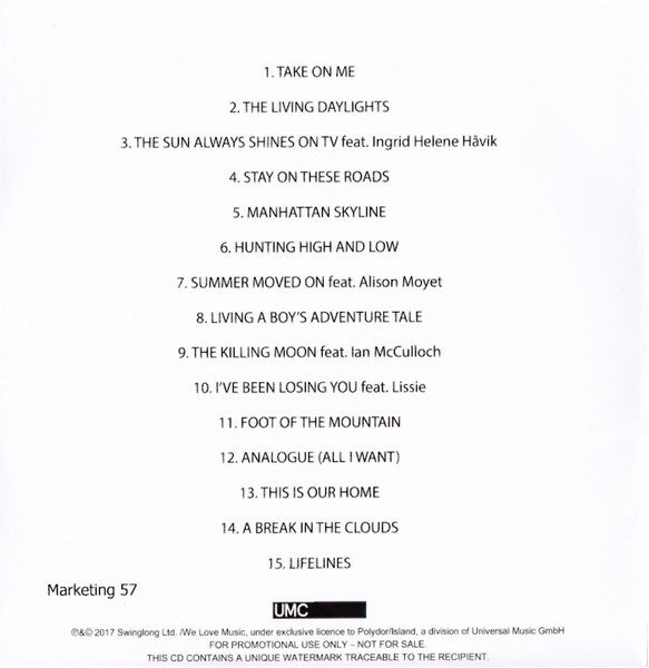 a-ha – Acoustic Hits : MTV Unplugged (Used) (Mint Condition)