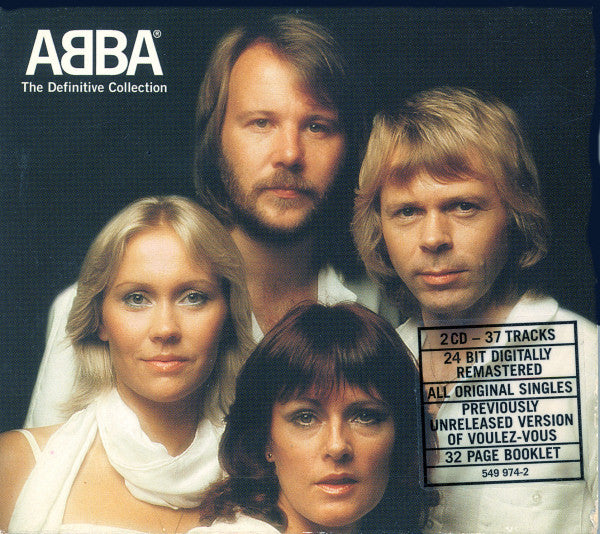 ABBA – The Definitive Collection - 2 Discs (Used) (Mint Condition) CD