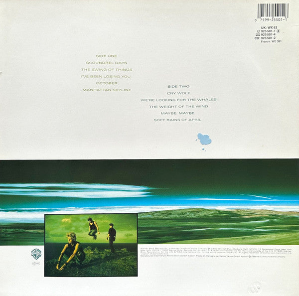 a ha (Scoundrel Days) (Used) (Mint Condition)