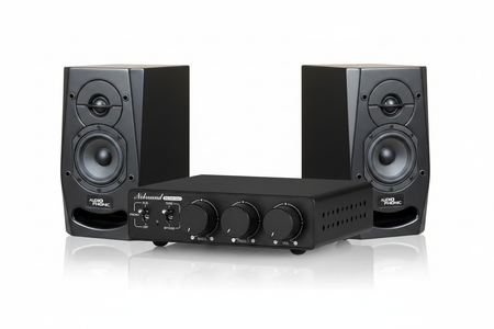 Douk Audio NS-13G MAX & Audio Phonic Z50 Pro Bundle - White Background