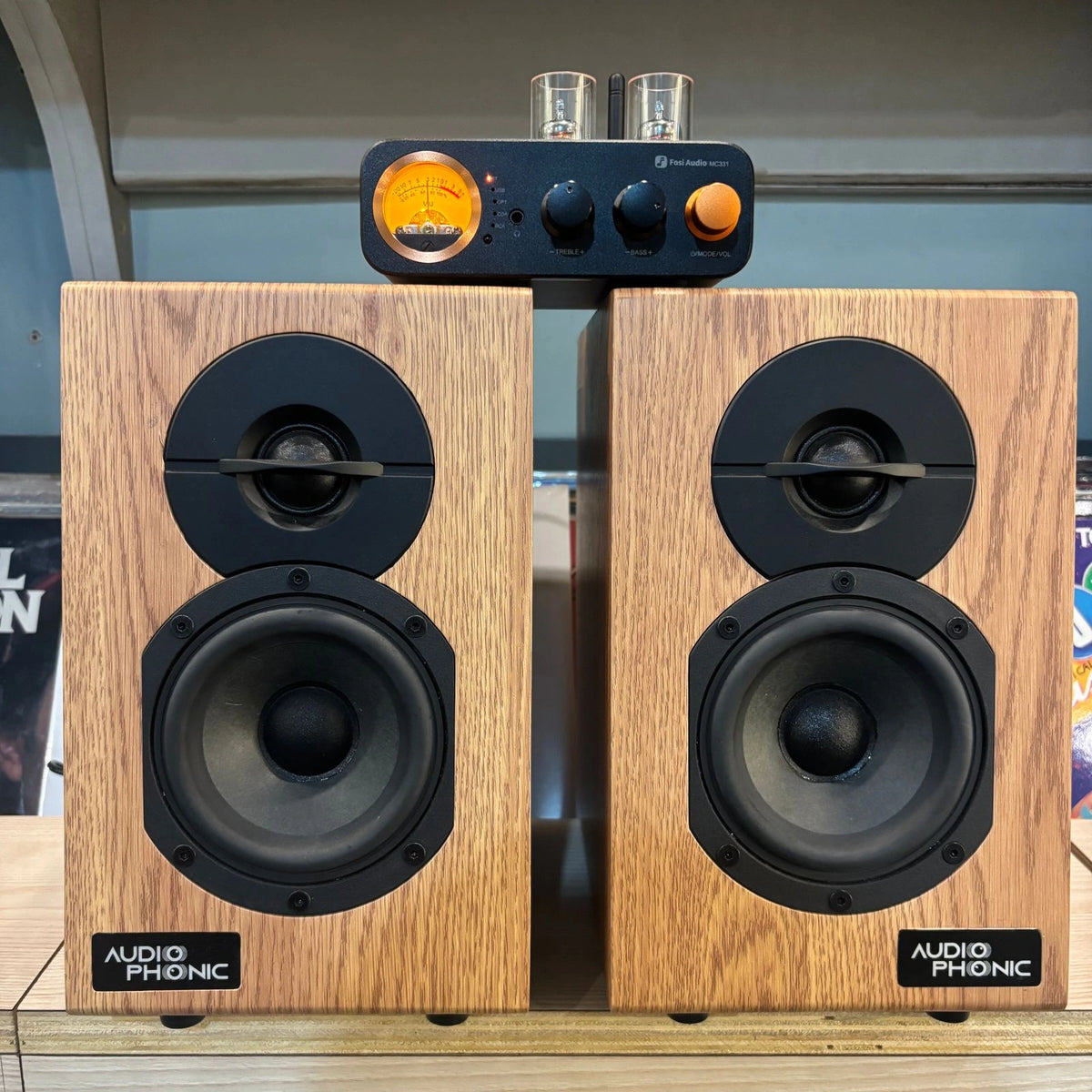 Audio Phonic Z50 &amp; Fosi Audio MC331 Integrated Amplifier