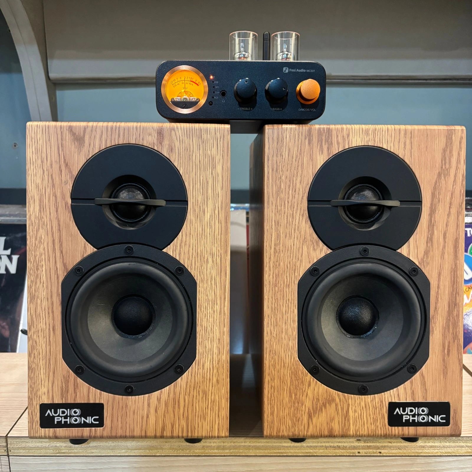 Audio Phonic Z50 & Fosi Audio MC331 Integrated Amplifier