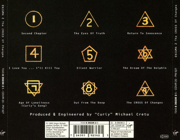 Enigma – The Cross Of Changes (Used) (Mint Condition) CD