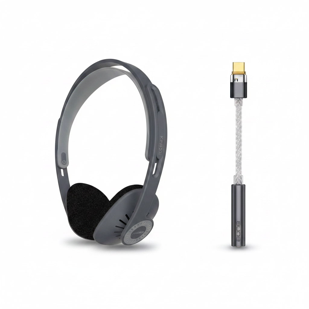 Koss KPH30i and Aune ARU2 - No Middle Cable