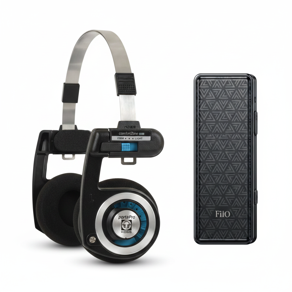 Koss Porta Pro and FiiO BTR11 Side by Side