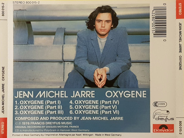 Jean Michel Jarre – Oxygène (Used) (Mint Condition) CD