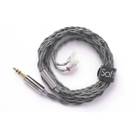 Softears Studio 2 detachable cable with 3.5mm plug and 2-pin connectors