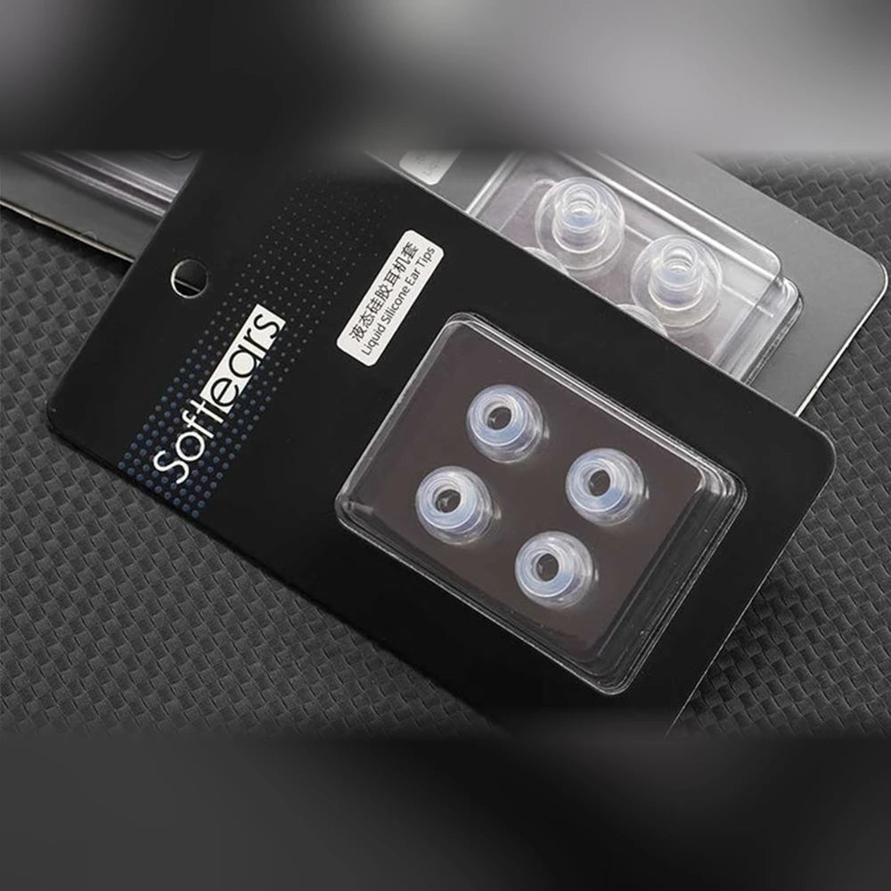 Softears UC silicone eartips in retail blister packaging