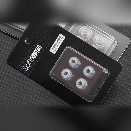 Softears UC silicone eartips in retail blister packaging