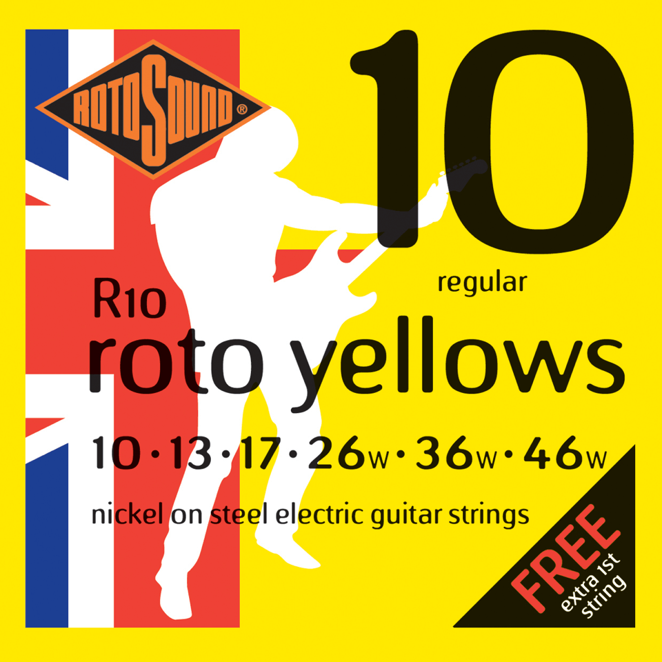 Rotosound Music Strings- Rotos Electric Guitar Strings