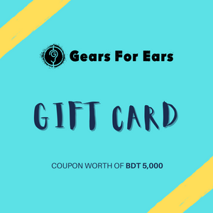 Gears For Ears Gift Voucher
