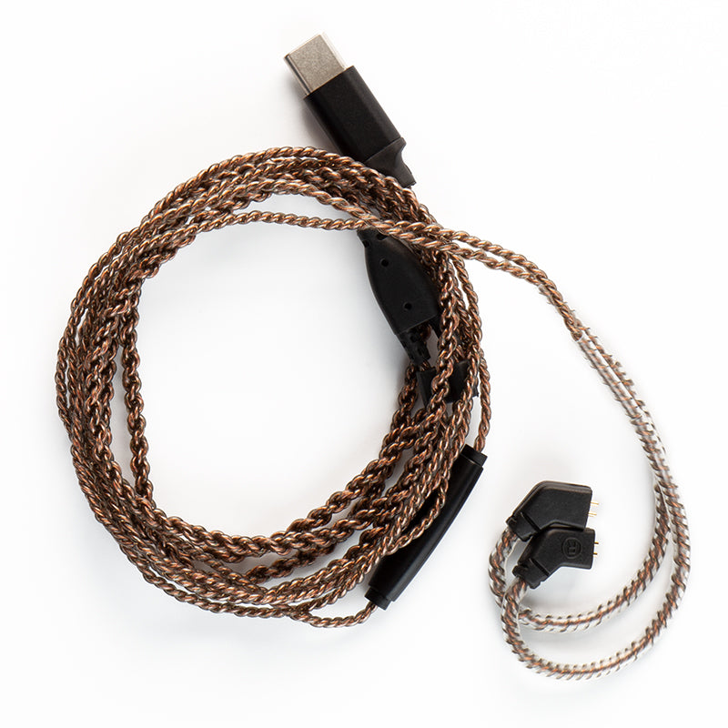 KB EAR Type-C Cable With Mic OFC/Silver Plated