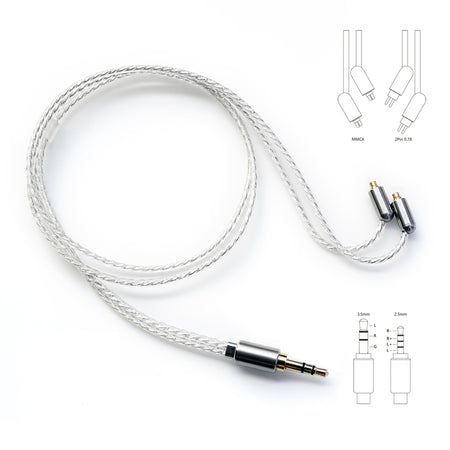 DD Hifi BC50B 50cm Earphone Cable for Bluetooth Amplifiers
