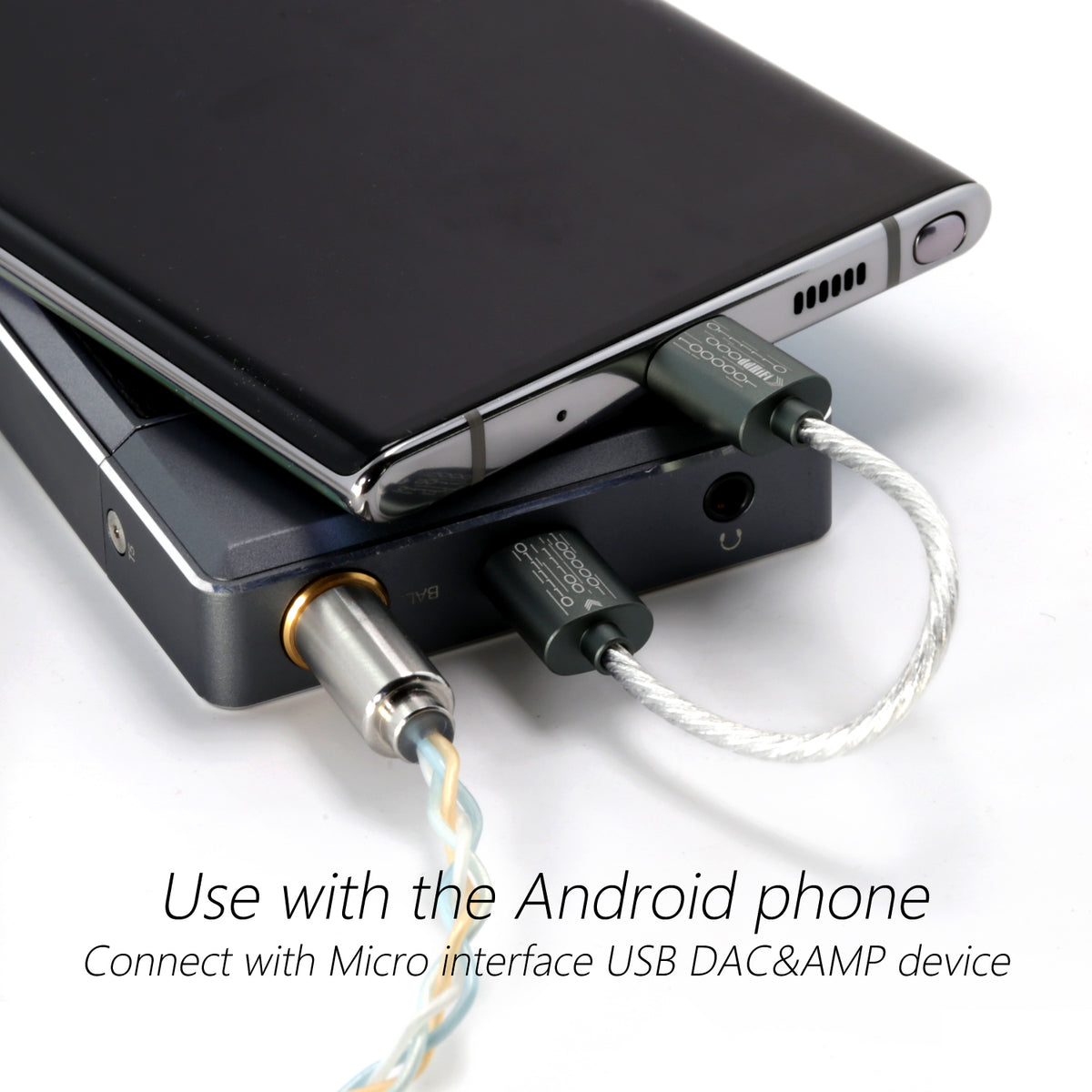 DD Hifi The Upgraded TC03 Type C to Micro USB Cable