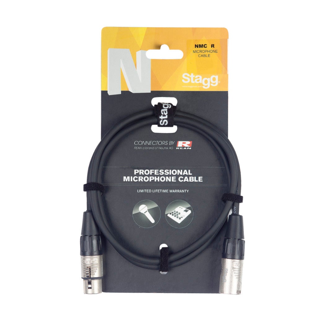 Stagg NMC6R Pro Microphone Cable with Neutrik REAN Connectors