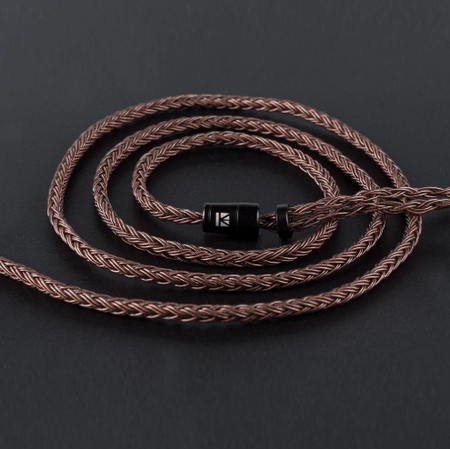 KB Ear 16 core pure copper cable With 2.5/3.5/4.4 Earphone Cable