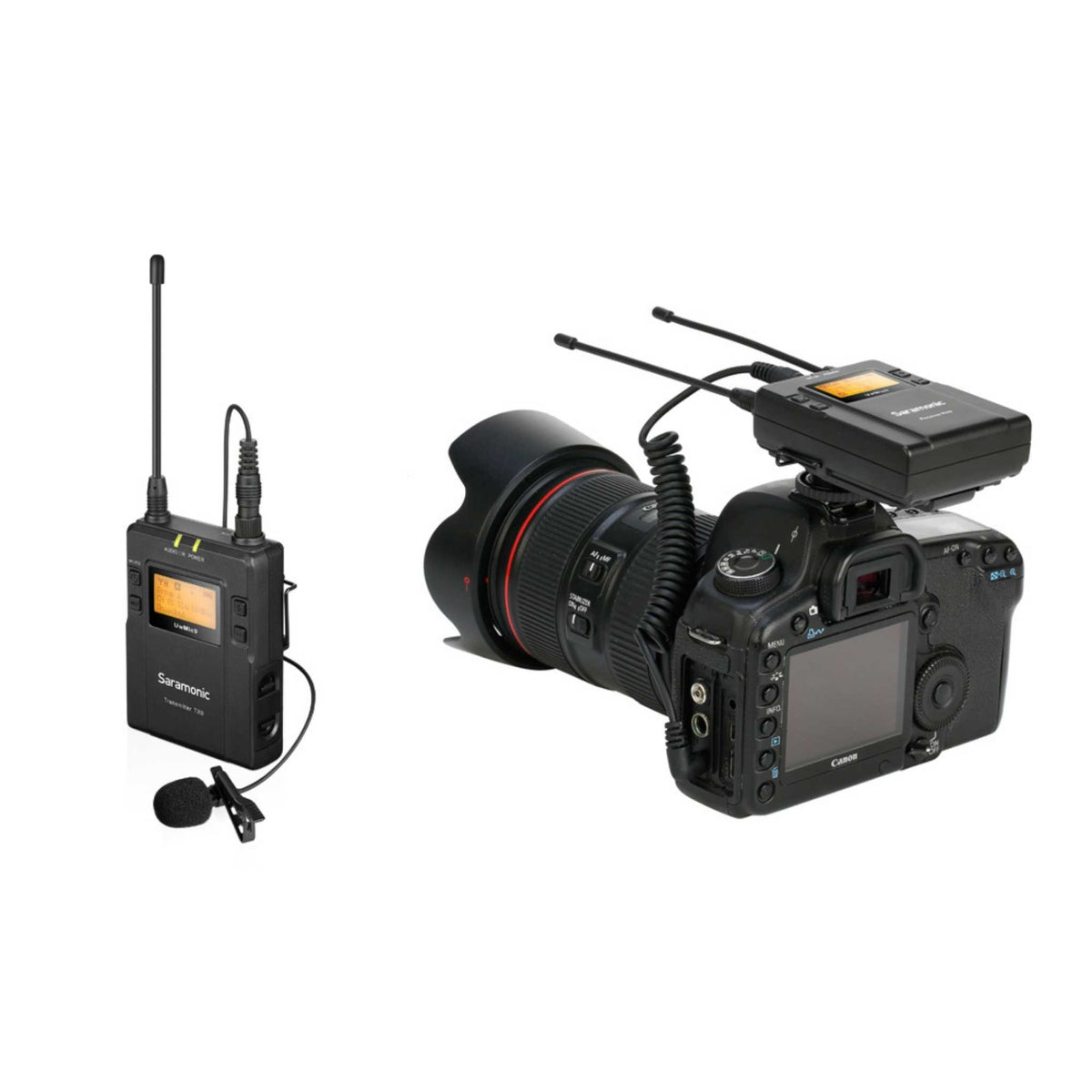 Saramonic UwMic9 Kit1 UHF Wireless Lavalier Microphone System
