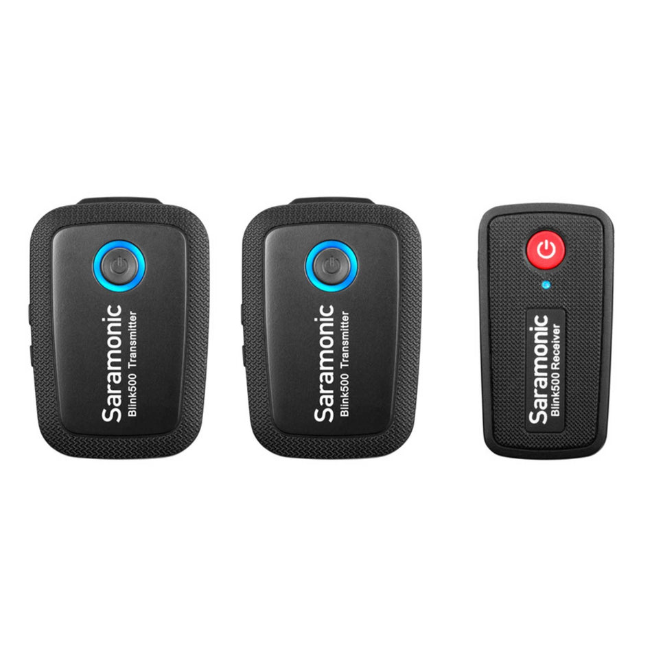 Saramonic Blink500 B2 (TX+TX+RX) Wireless Microphone System