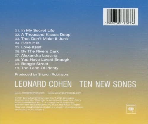 Leonard Cohen (Ten New Songs)