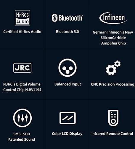SMSL DA-9 Bluetooth digital amplifier