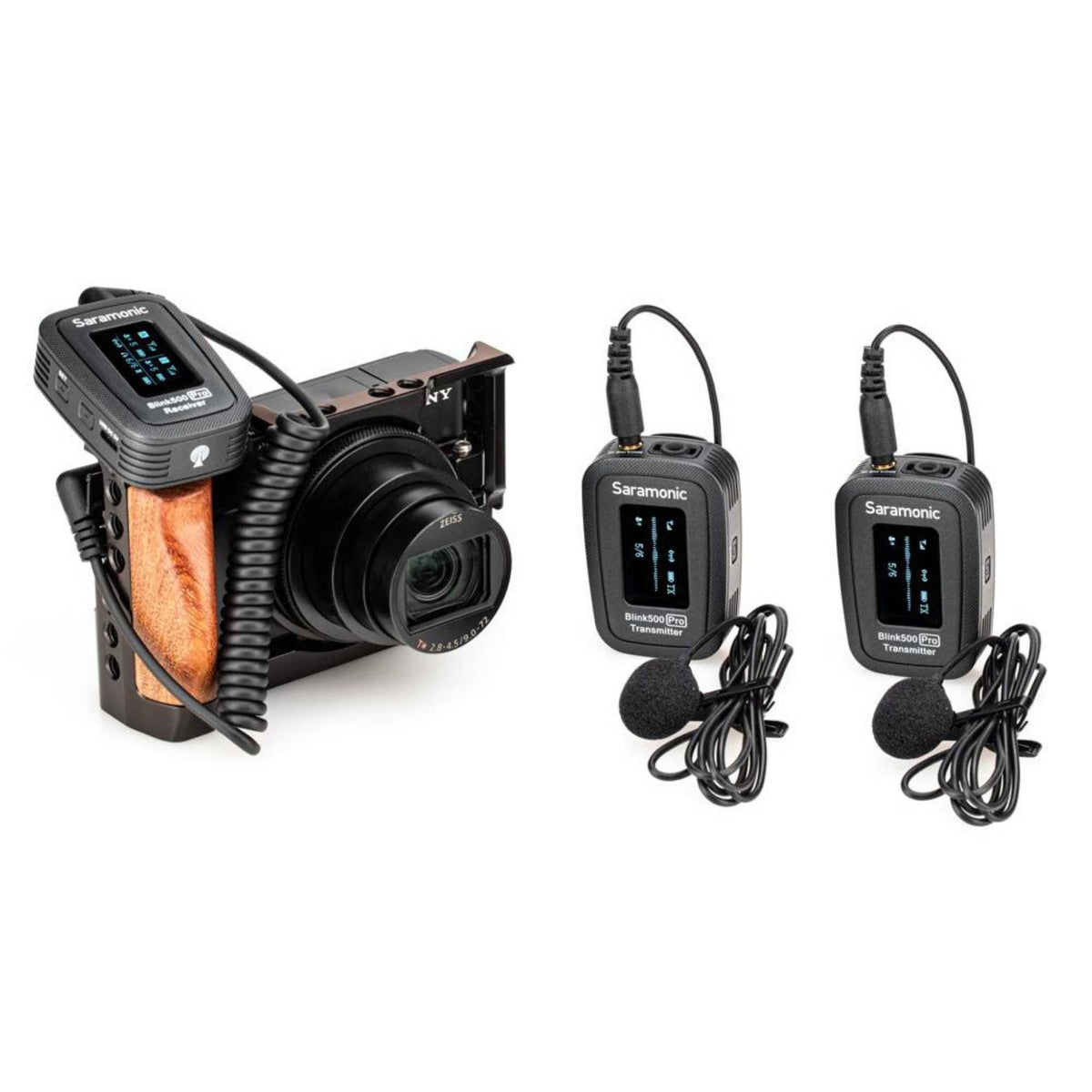 Saramonic Blink500 Pro B2(TX+TX+RX) Wireless Microphone System