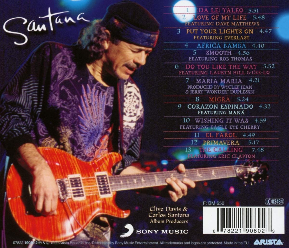 Santana - Supernatural (Used) (Mint Condition)