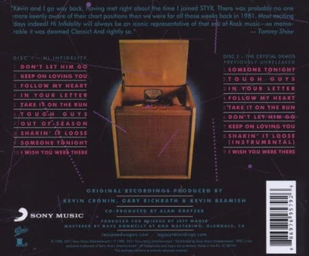 REO Speedwagon - Hi Infidelity (30Th Anniversary Edition)
