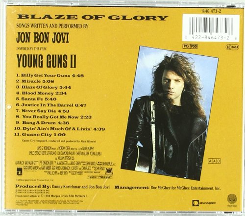 Blaze Of Glory: Songs Written And Performed By Jon Bon Jovi, Inspired By The Film Young Guns II