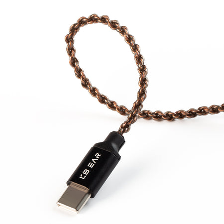 KB EAR Type-C Cable With Mic OFC/Silver Plated