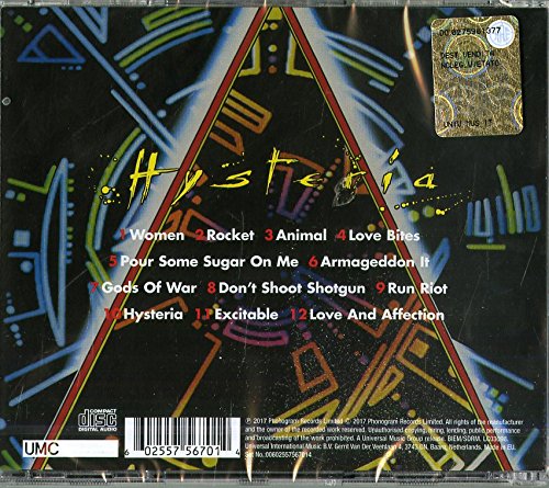 Def Leppard ‎– Hysteria (Used) (Mint Condition)