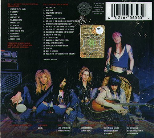Guns N' Roses- Appetite For Destruction (Deluxe Edition)