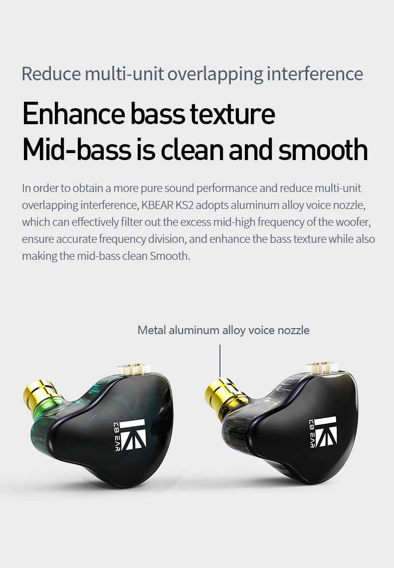 KB Ear KS2 In ear Headphone